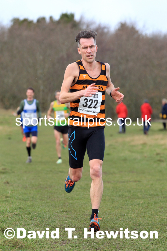 Mens 35 to 60 2022 NEMAA Open Cross Country Champs., Wallsend, Tyne and Wear. Photo: David T. Hewitson/Sports for All Pics